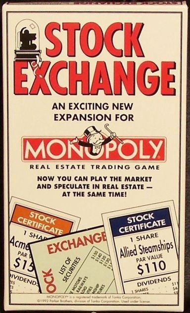 An early limited edition Monopoly Stock Market version