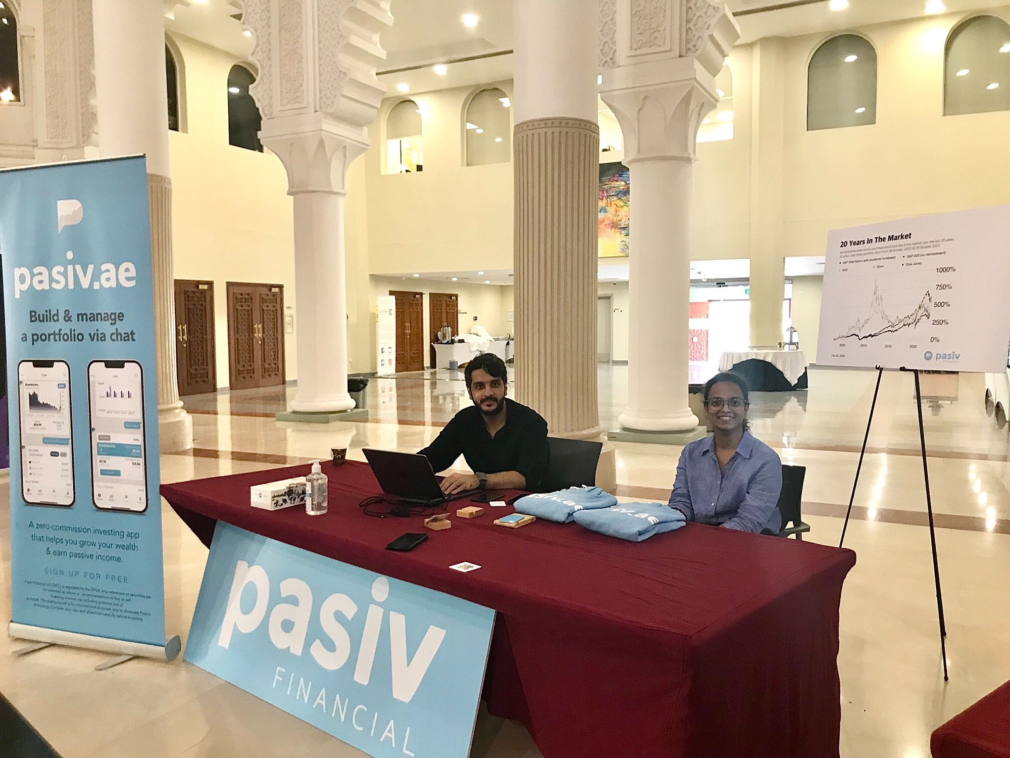 Pasiv student engagement event at American University of Sharjah