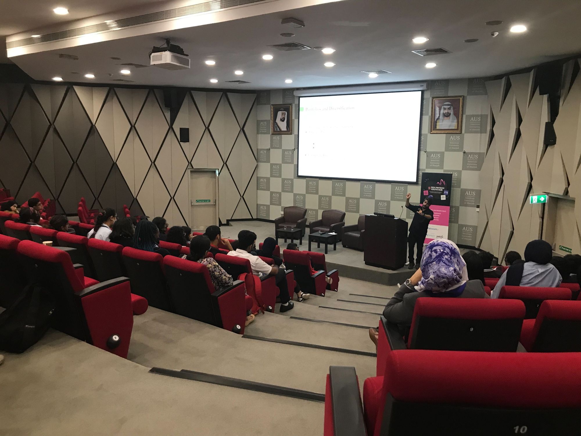 Pasiv student engagement event at American University of Sharjah